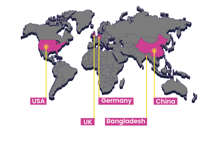 world map